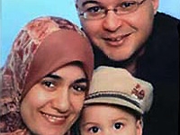 Marwa Al-Sherbini met familie